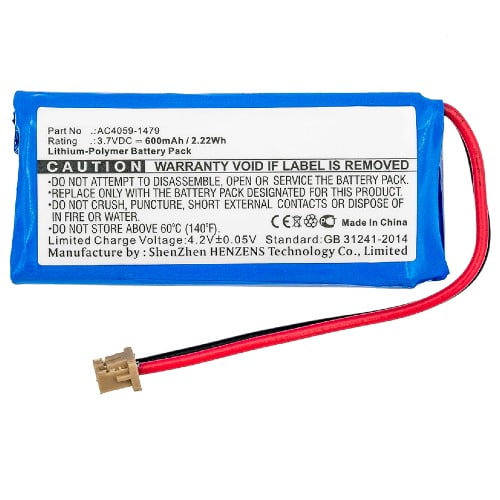 Li-Pol, 3.7V, 2200mAh KT-TC55-29BTYD1-01 Battery Compatible with Motorola 82-164807-01 Barcode Scanner, Replacement for Motorola BTRY-TC55-44MA1-01 Synergy Digital Barcode Scanner Battery Li-Pol, 3.7V, 2200mAh KT-TC55-29BTYD1-01 Battery Compatible with Motorola 82-164807-01 Barcode Scanner, Replacement for Motorola BTRY-TC55-44MA1-01 Synergy Digital Barcode Scanner Battery
